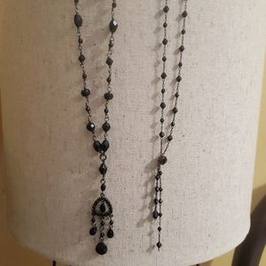 Two cute dainty fashion necklaces